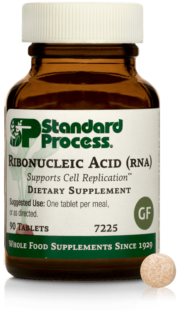 Standard Process Inc Vitamins & Supplements Ribonucleic Acid (RNA), 90 Tablets