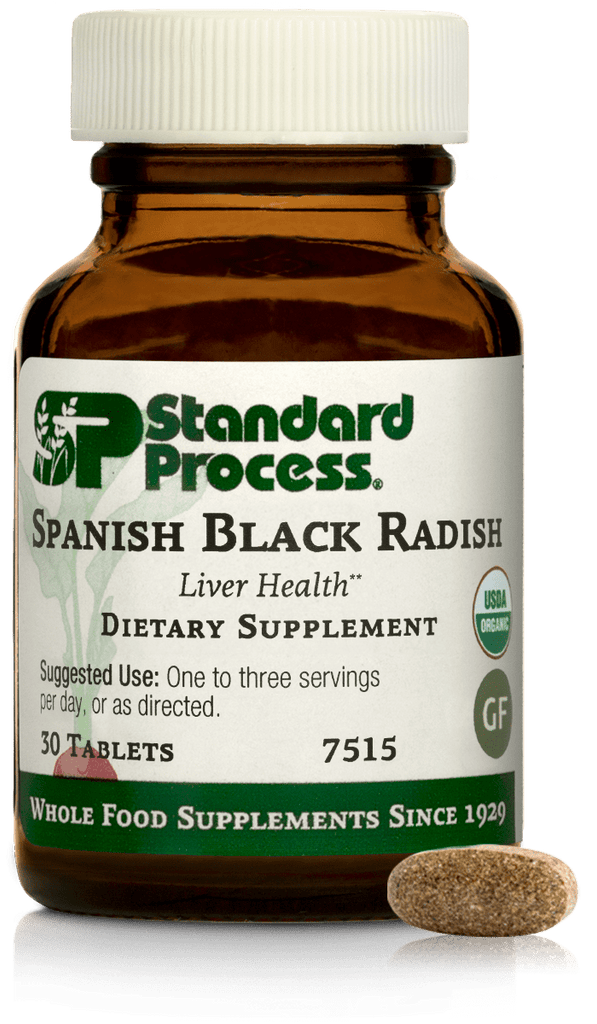 Standard Process Inc 30 Tablets Spanish Black Radish, 30 Tablets