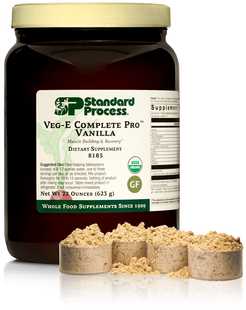 Standard Process Inc Vitamins & Supplements Veg-E Complete Pro™ Vanilla-Organic, 22 oz (623 g)