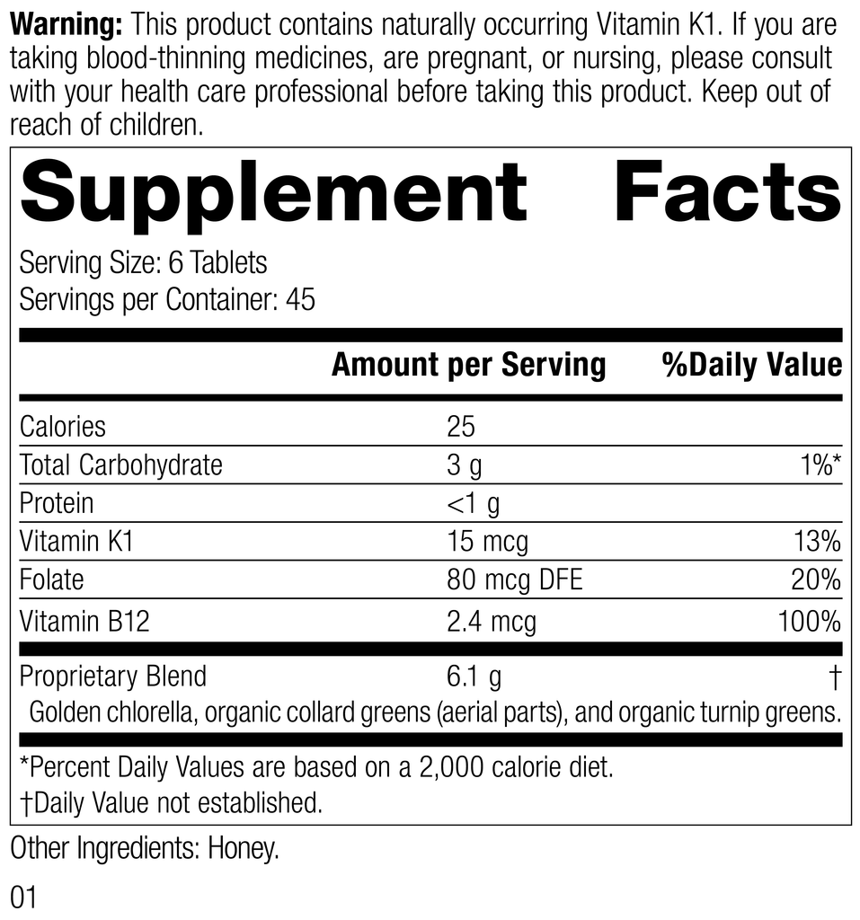 Standard Process Inc 270 Tablets Whole Food Folate™, 270 Tablets