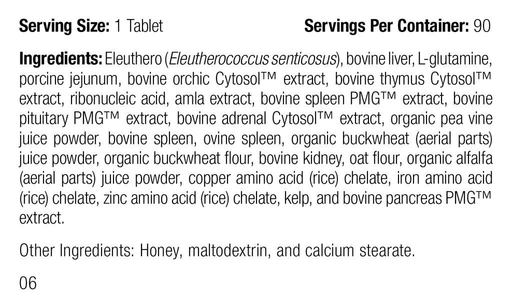 Standard Process Inc 90 Tablets Feline Immune System Support, 90 Tablets