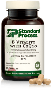 B Vitality with CoQ10, formerly known as Cellular Vitality, 90 Capsules