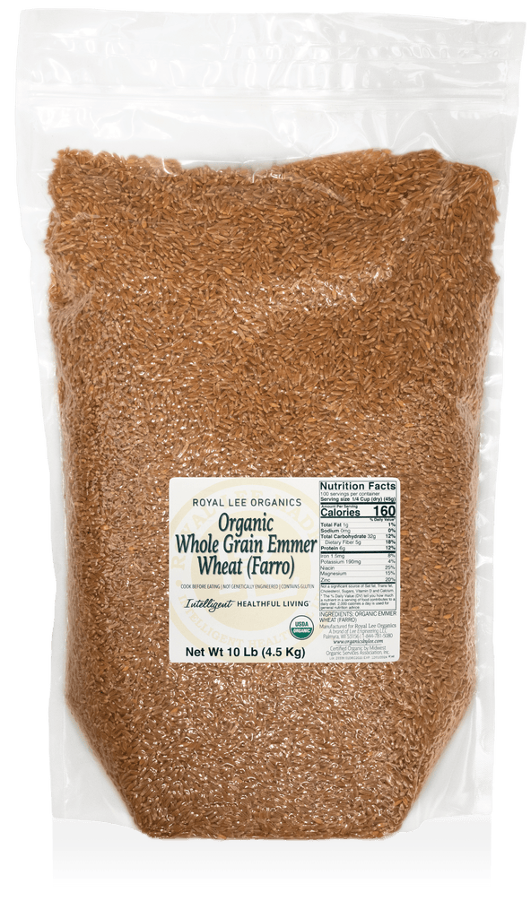 Standard Process Inc 10 lb Emmer, 10lb poly bag