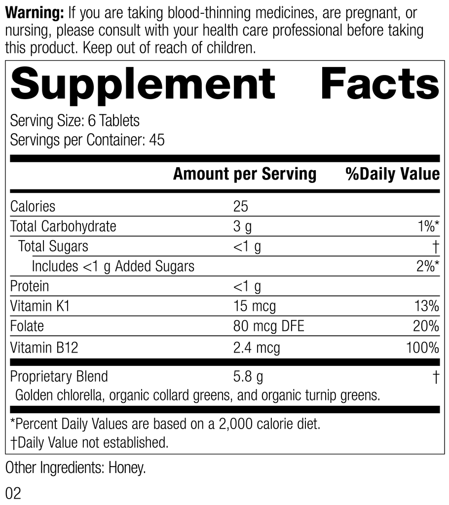Standard Process Inc 270 Tablets Whole Food Folate™, 270 Tablets