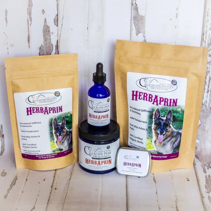 Glacier Peak HerbAprin Powder for Dogs, 2oz Tincture Pet Supplies Glacier Peak Holistics   