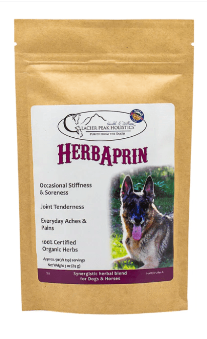 Glacier Peak HerbAprin Powder for Dogs, 3oz Pouch Pet Supplies Glacier Peak Holistics   