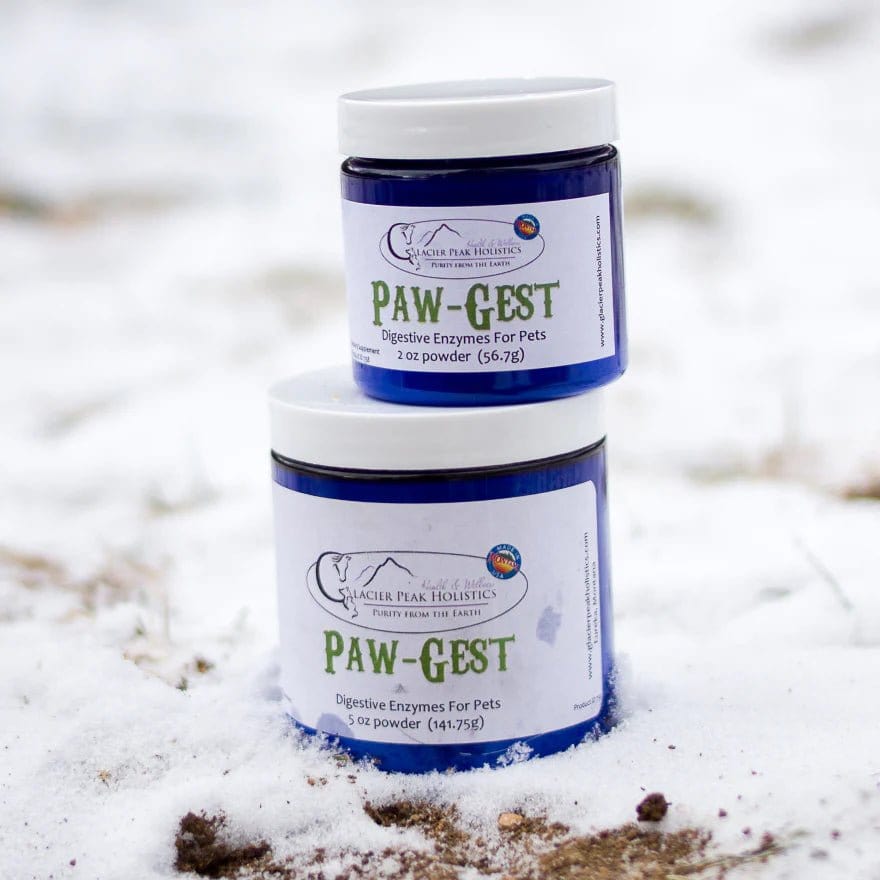 Glacier Peak Paw-Gest Digestive Enzymes for Dogs & Cats, 2oz Powder Pet Supplies Glacier Peak Holistics   