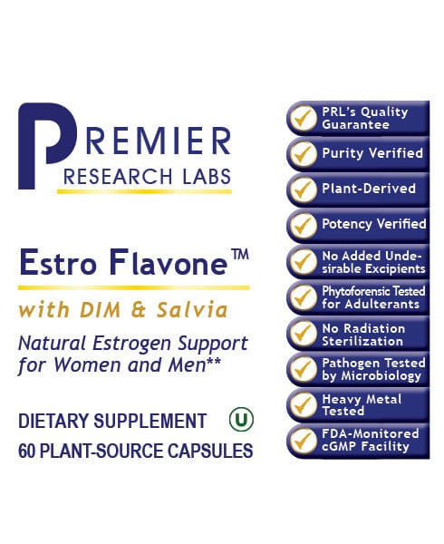 Estro Flavone™: Premier DIM-Enhanced Natural Estrogen Support - PRLabs All Products A-Z PRLabs   