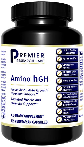 Amino hGH - Premier Research Labs - Unlock Your Fitness Potential - Muscle Growth & Strength All Products A-Z (Temp) PRLabs   