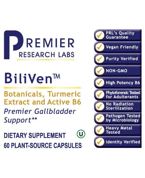 BiliVen™ - Premier Gallbladder Support & Detox Formula - Premier Research Labs All Products A-Z (Temp) PRLabs   