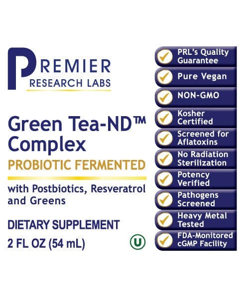 Boost Your Wellness with PRL's Green Tea - ND™ Complex: Probiotic Fermented Tea" All Products A-Z (Temp) PRLabs   