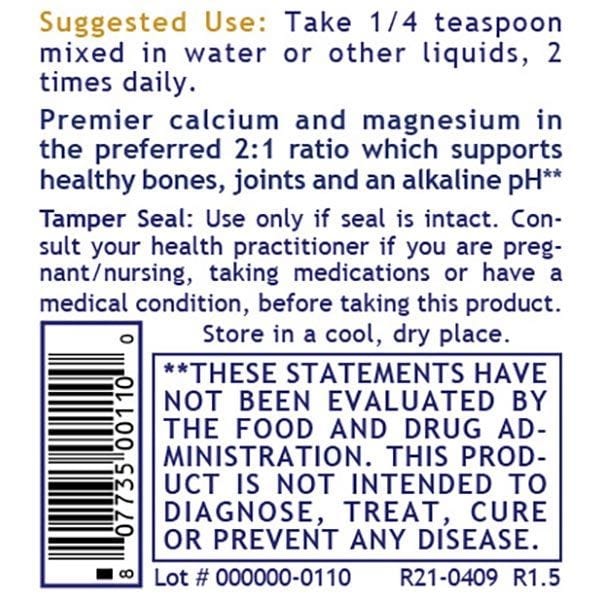 Calcium Magnesium, Premier (2 oz Powder) - Sango Marine Coral Legend All Products A-Z (Temp) PRLabs   