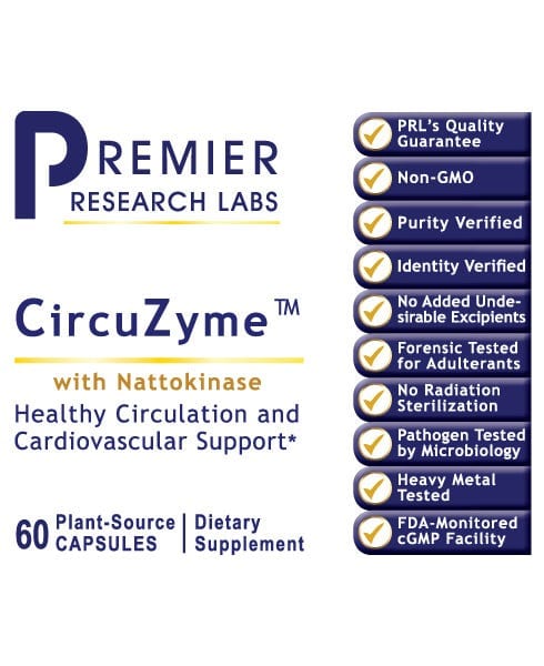 CircuZyme™ - Top-Rated Support for Healthy Blood Circulation - PRLabs All Products A-Z (Temp) PRLabs   