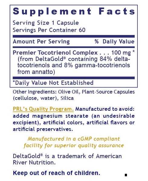 Deltanol™ Caps - Natural Antioxidant for Cardio & Bone Health - PRLabs All Products A-Z (Temp) PRLabs   