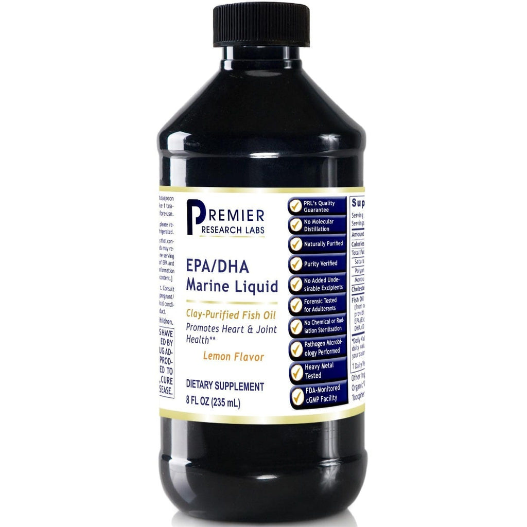 EPA/DHA Marine Liquid- Pure Omega-3 Fish Oil: Heart, Joint & Brain Health - PRLabs All Products A-Z (Temp) PRLabs   