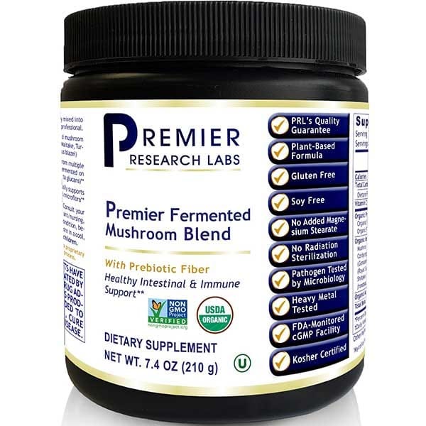 Fermented Mushroom Blend, Premier - Boost Immunity & Gut Health - PRLabs All Products A-Z (Temp) PRLabs   