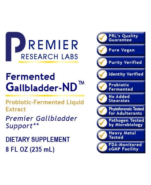 Gallbladder-ND™: Probiotic-Fermented Support for Optimal Gallbladder Health - PRLabs All Products A-Z (Temp) PRLabs   