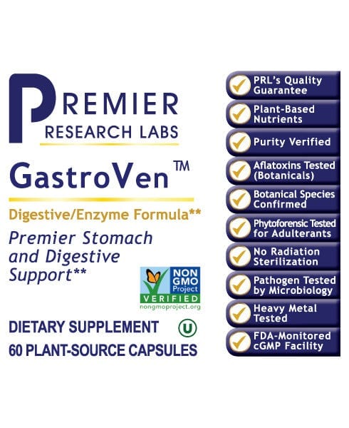 GastroVen™ Natural Enzyme Support- Experience Better Digestion - PRLabs All Products A-Z (Temp) PRLabs   