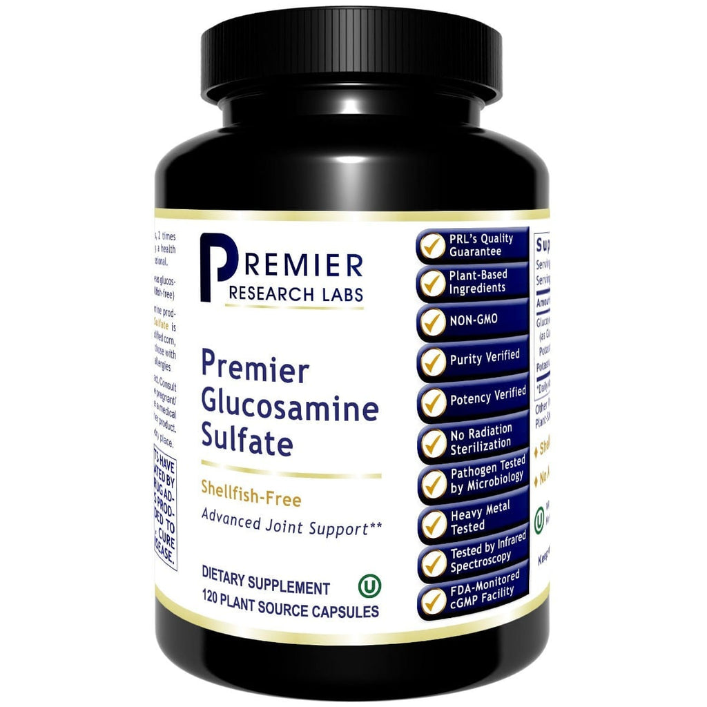 Glucosamine Sulfate, Premier - Plant Based Joint & Connective Tissue Support- PRLabs All Products A-Z (Temp) PRLabs   