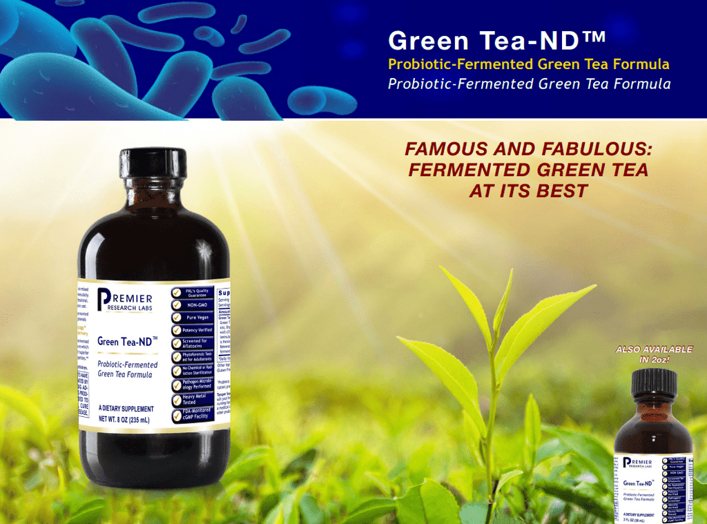 Green Tea-ND™: Premier Fermented Tea Formula To Boost Wellness- PRLabs All Products A-Z (Temp) PRLabs   