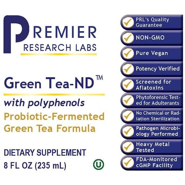Green Tea-ND™: Premier Fermented Tea Formula To Boost Wellness- PRLabs All Products A-Z (Temp) PRLabs   