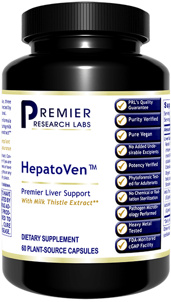 HepatoVen™ -60c- Boost Your Liver Health with Detox Support - PRLabs All Products A-Z (Temp) PRLabs   