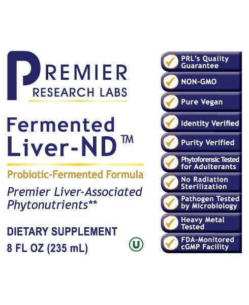 Liver-ND™ (8oz) Probiotic-Fermented Formula for Liver - PRLabs All Products A-Z (Temp) PRLabs   