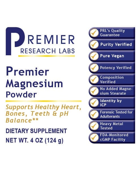 Magnesium, Premier - Highly Absorbable Watermelon Flavored Magnesium - PRLabs All Products A-Z (Temp) PRLabs   