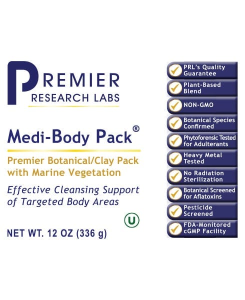 Medi-Body Pack® - Organic Sea Vegetation & Bentonite Clay - PRLabs All Products A-Z (Temp) PRLabs   