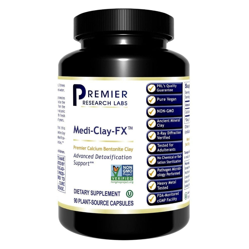 Medi-Clay-FX™ (90c) Premier Calcium Bentonite Clay for Advanced Detoxification Support - PRLabs All Products A-Z (Temp) PRLabs   