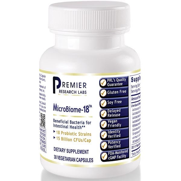 MicroBiome-18™ - Enhance Gut Health (30c) PRLabs All Products A-Z (Temp) PRLabs   