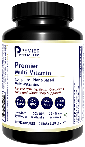 Multi-Vitamin, Premier - Premium Plant-Based Multi-Vitamin - PRLabs All Products A-Z (Temp) PRLabs   