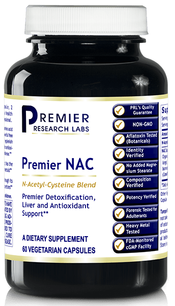 NAC, Premier (60c) Optimize Detoxification and Respiratory Health - PRLabs All Products A-Z (Temp) PRLabs   