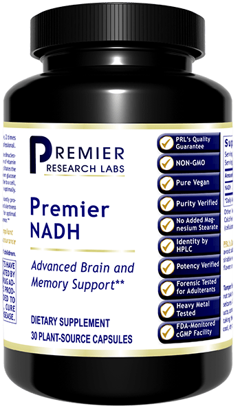 NADH, Premier (30c) Advanced Brain Support Formula - PRLabs All Products A-Z (Temp) PRLabs   