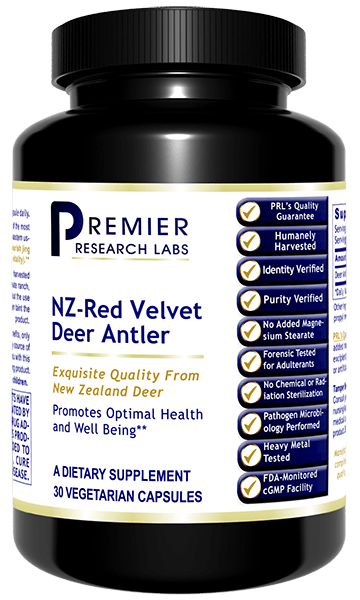 NZ-Red Velvet Deer Antler (30c) Promote Optimal Health & Vitality - PRLabs All Products A-Z (Temp) PRLabs   