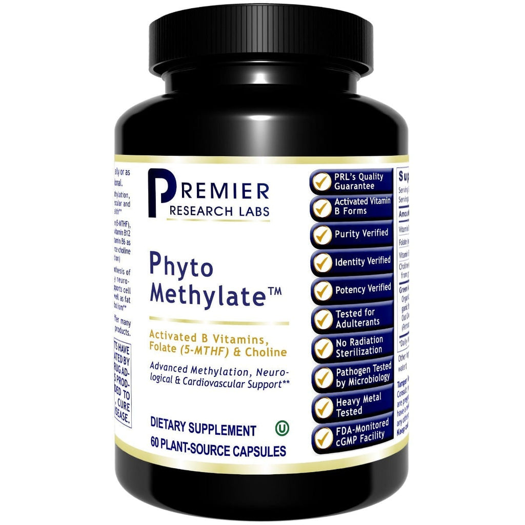 Phyto Methylate (60 C) - Cardiovascular, Brain, and Immune Support - PRLabs All Products A-Z (Temp) PRLabs   