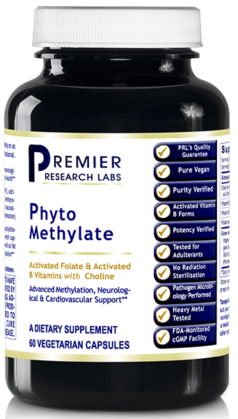 Phyto Methylate (60 C) - Cardiovascular, Brain, and Immune Support - PRLabs All Products A-Z (Temp) PRLabs   
