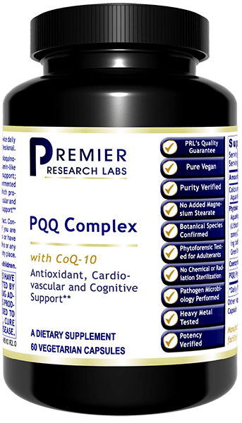 PQQ Complex with CoQ10 - Heart & Brain - Premier Research Labs All Products A-Z (Temp) PRLabs   