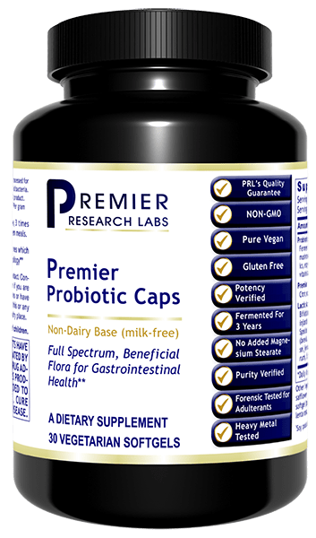 Probiotic Caps, Premier - 30 Softgels - Full Spectrum Beneficial Flora - PRLabs All Products A-Z (Temp) PRLabs   
