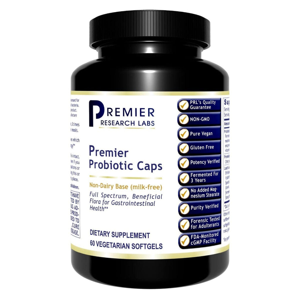 Probiotic Caps, Premier - 60 Softgels - Full Spectrum Beneficial Flora - PRLabs All Products A-Z (Temp) PRLabs   