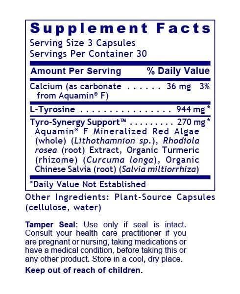 Tyrosine Matrix - Support Neurotransmitter Balance -  PRLabs All Products A-Z (Temp) PRLabs   