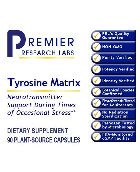 Tyrosine Matrix - Support Neurotransmitter Balance -  PRLabs All Products A-Z (Temp) PRLabs   